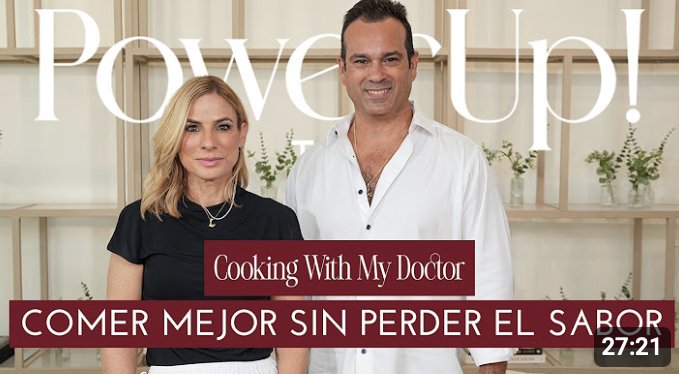 Portada del episodio Cooking With My Doctor: comer mejor sin perder el sabor